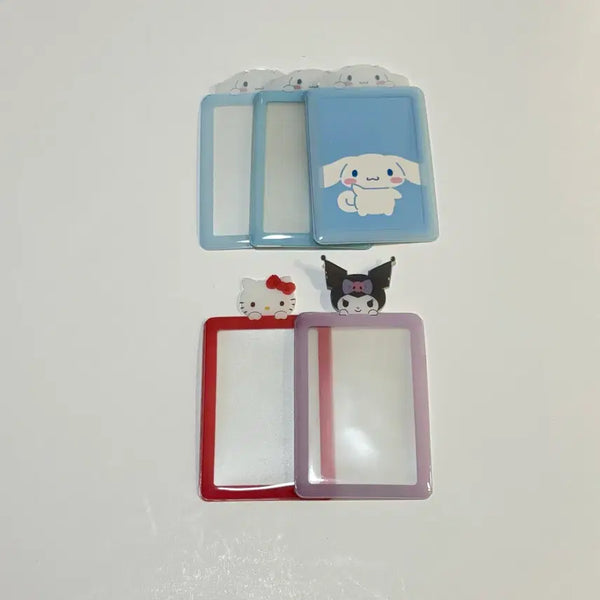 [BUNJANG] Ducky World Sanrio Photocard Holder Bundle Set Kitty Kuromi Cinnamoroll / (일괄) 더키월드 산리오 포카홀더 키티 쿠로미 시나모롤