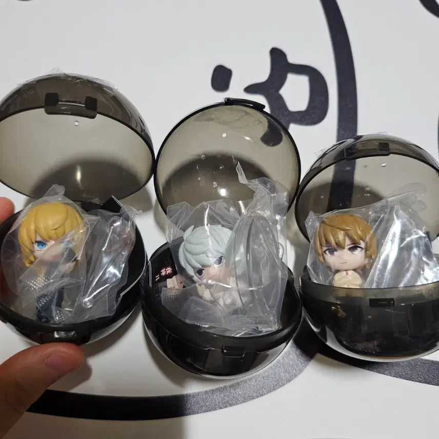 [BUNJANG] Death Note Collection N.Y.A.R. Light Mello Figures Bundle Set / 데스노트 컬렉션 리치 피규어 가챠 니아 라이토 멜로 일괄 판매
