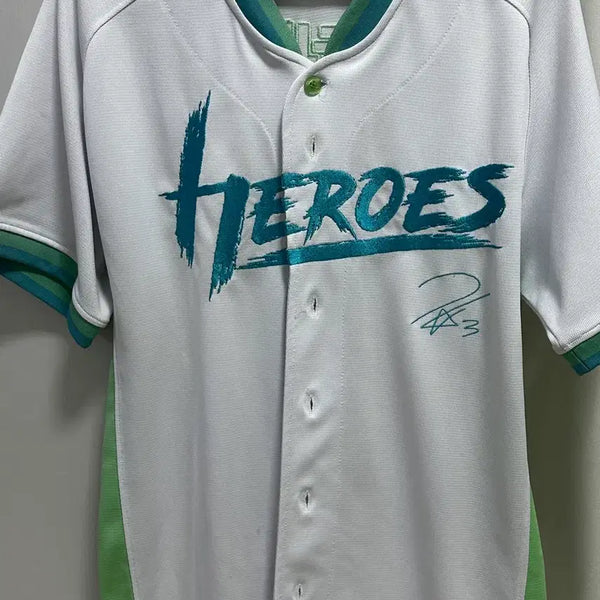 [BUNJANG] Kiwoom Heroes Kim Hye-seong Autographed Player Jersey / [급처] 키움히어로즈 김혜성 플레이어 친필 싸인 유니폼