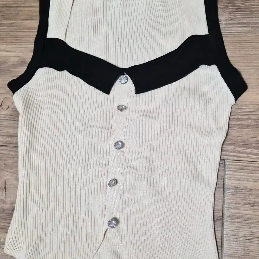 [BUNJANG] Knit Sleeveless Top / 니트 나시
