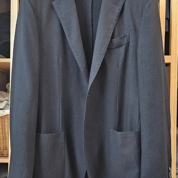 [BUNJANG] LARDINI Black Wool Blazer / LARDINI 라르디니 블랙 재킷