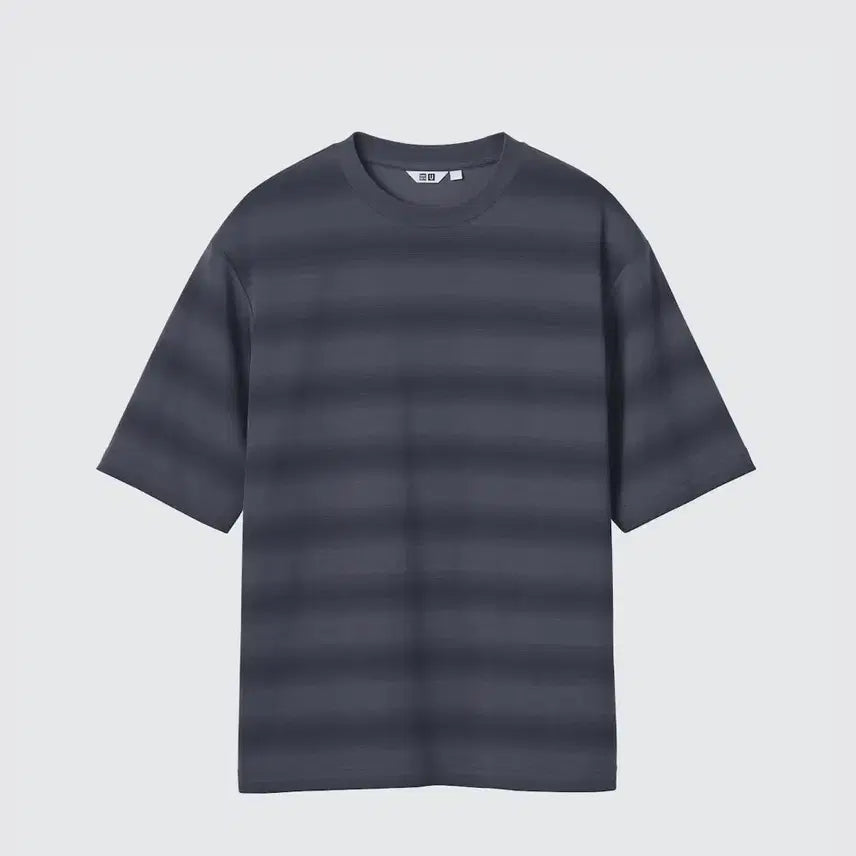 [BUNJANG] Uniqlo U Airism Striped T-Shirt / 유니클로U 에어리즘 스트라이프 반팔