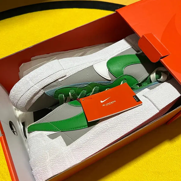 [BUNJANG] Nike Blazer Low Grey Green / (새상품)나이키 블레이저 로우 그레이 그린