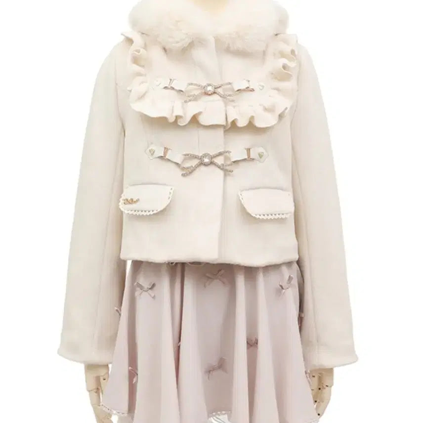 [BUNJANG] Lizlisa Bijou Short Coat / 리즈리사 비쥬 숏코트 양산형 지뢰계