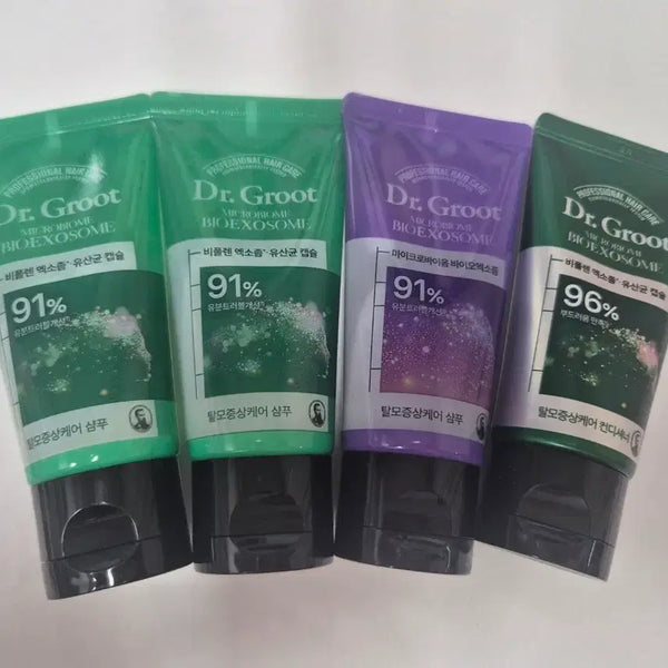 [BUNJANG] Dr. Groot Bio-Exosome Shampoo/Conditioner 4-Set / 닥터그루트 바이오엑소좀 샴푸/컨디셔너 4종 세트