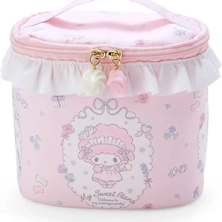 [BUNJANG] Sanrio My Melody Sweet Piano Vanity Pouch Case Storage / 정품)산리오머랭파티마이멜로디마이스위트피아노베니티파우치케이스보관함