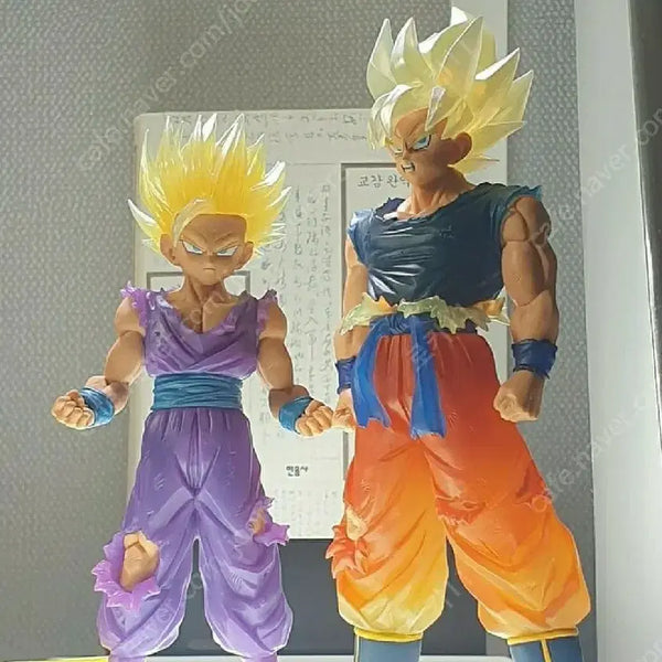 [BUNJANG] Dragon Ball Clearise Goku Son Gohan Figure Set / 드래곤볼 클리어라이즈 손오공 손오반 피규어