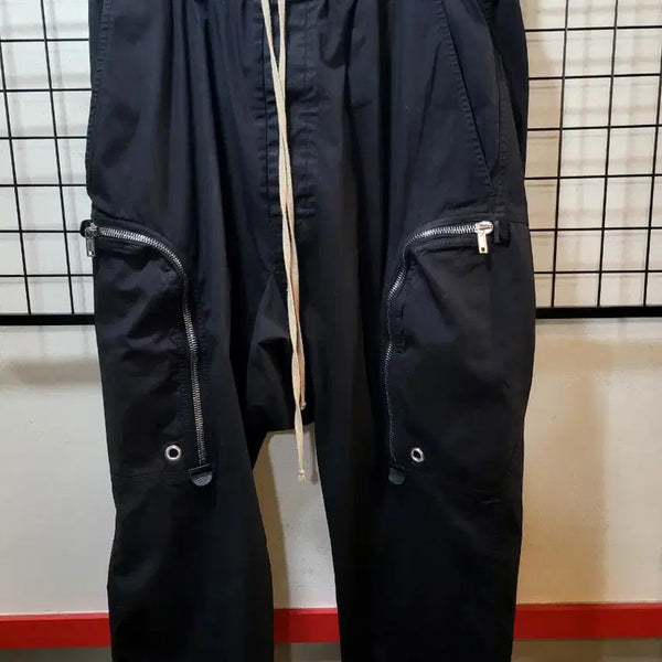 [BUNJANG] Rick Owens Bauhaus Dark Dust Cropped Cargo Pants / 정품 릭오웬스 바우하우스 다크 더스트 크롭 카고팬츠