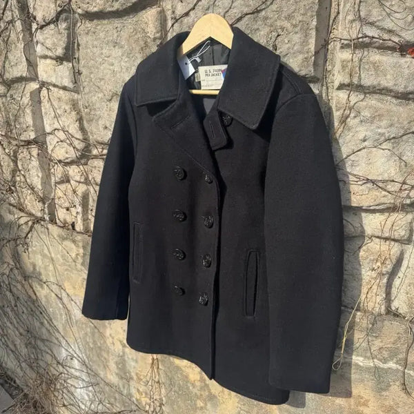 [BUNJANG] 90s Short Pea Coat / 90s 쇼트 피코트 (38)