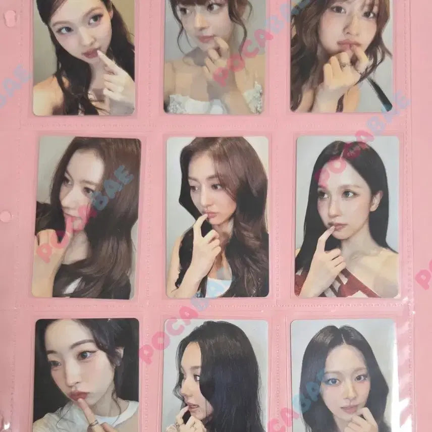 [BUNJANG] Twice Pop-up Store Mission Photocard Bundle Set (9 cards) / 트와이스 팝업스토어 미션 포카 세트 9장 일괄