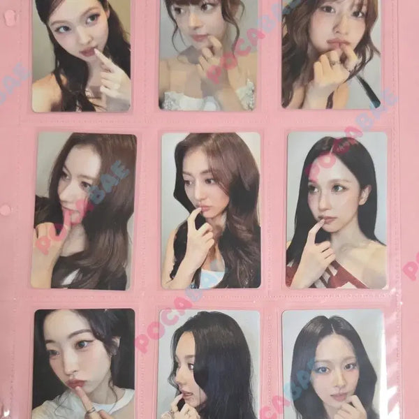[BUNJANG] Twice Pop-up Store Mission Photocard Bundle Set (9 cards) / 트와이스 팝업스토어 미션 포카 세트 9장 일괄