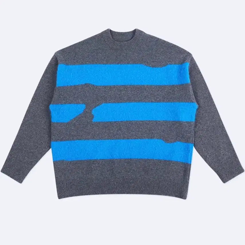 [BUNJANG] Ader Error Liny Knit Charcoal / 아더에러 린니 니트 차콜 A2사이즈 (Liny knit Charcoal)