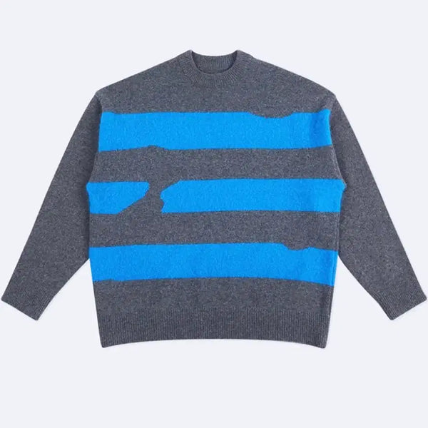 [BUNJANG] Ader Error Liny Knit Charcoal / 아더에러 린니 니트 차콜 A2사이즈 (Liny knit Charcoal)