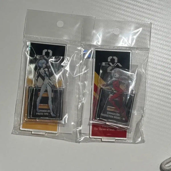 [BUNJANG] Evangelion Asuka & Rei VR Acrylic Stand / 에반게리온 vr 아크릴 아스카 레이