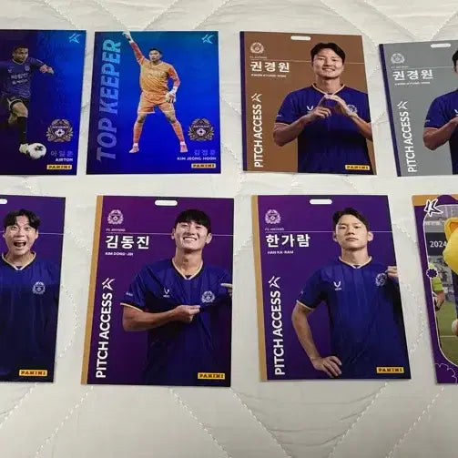[BUNJANG] Panini 2026 FC Anyang Soccer Card Bundle Set / (2026 파니니) FC안양 카드 11장 일괄 판매