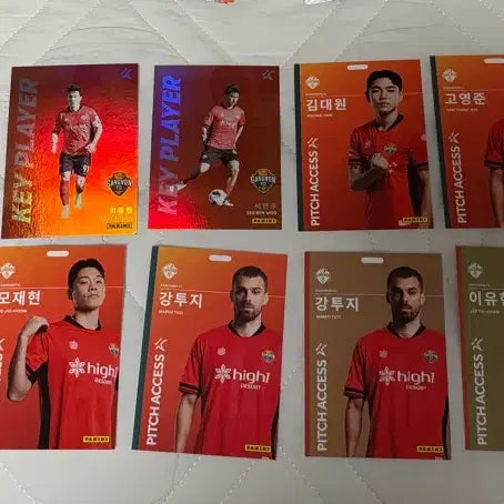 [BUNJANG] 2026 Panini Gangwon FC Card Bundle Set / (2026 파니니) 강원 FC 카드 15장 일괄 판매