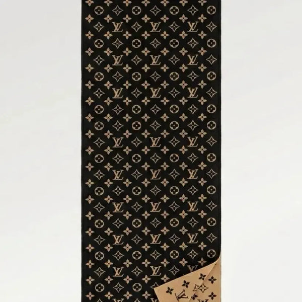 [BUNJANG] Louis Vuitton Monogram Muffler Black/Beige / 루이비통 모노그램 머플러 블랙/베이지