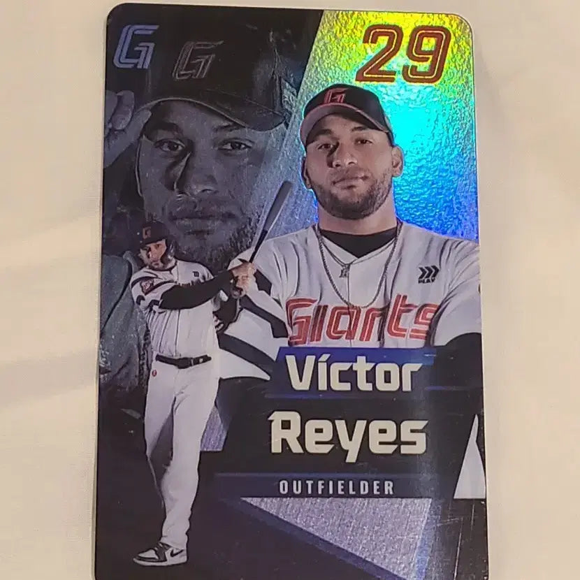 [BUNJANG] Lotte Giants Victor Reyes Special Photocard / 롯데자이언츠 레이예스 스폐셜 포토카드