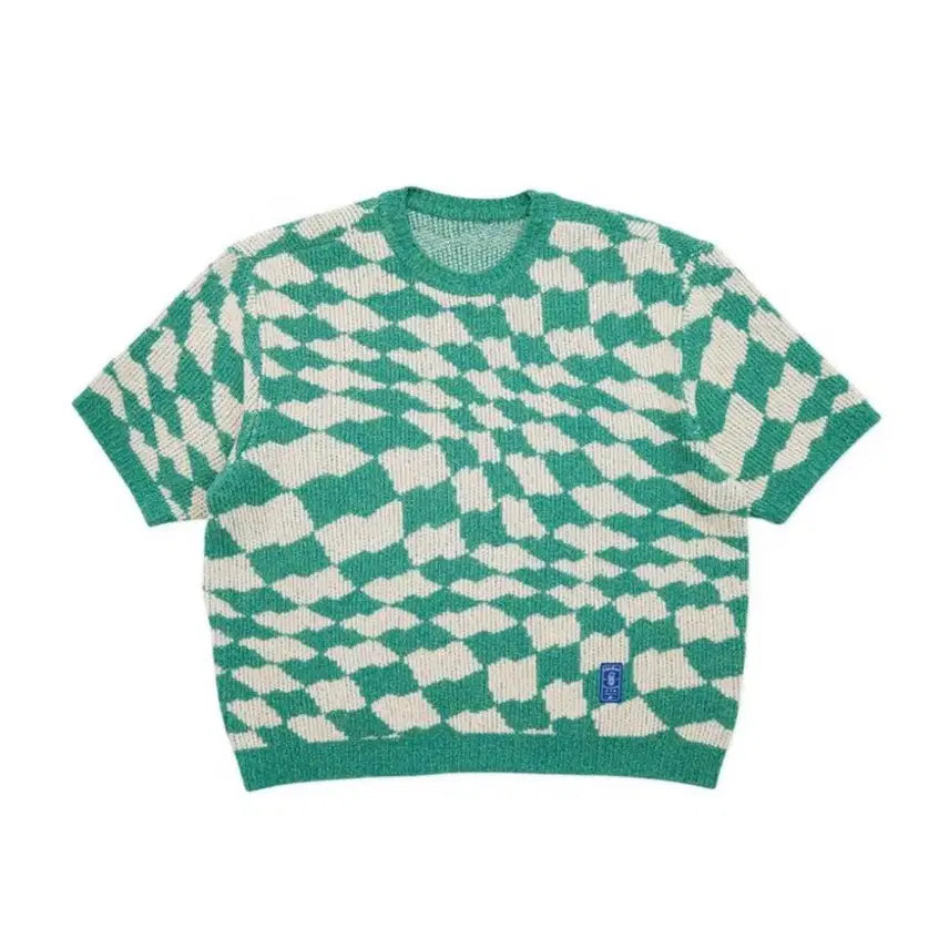 [BUNJANG] Ader Error Wave Knit Green / 아더에러 웨이브 니트 그린 A3사이즈 (Wave knit Green)