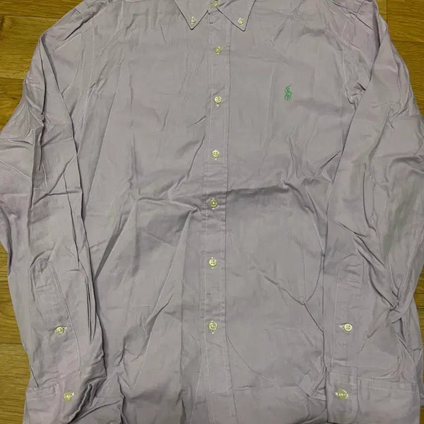 [BUNJANG] Polo Oxford Shirt Size 105 / 폴로 옥스포드 셔츠 105사이즈