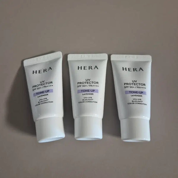 [BUNJANG] Hera UV Protector Tone-Up Sun Cream Lavender 45ml / 헤라 유브이 프로텍터 톤업 선크림 라벤더 45ml 6,500원