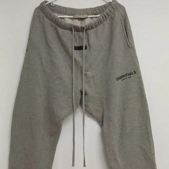 [BUNJANG] Fear of God Essentials Jersey Pants Grey / 에센셜 져지 팬츠 그레이