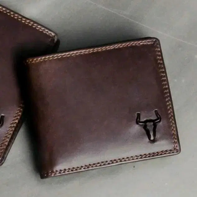 [BUNJANG] Bluemount Brandt Men's Genuine Leather Bifold Wallet / 고급 S클래스 남성용 블루마운트 브랜트 소가죽 소재 반지갑 판매해요
