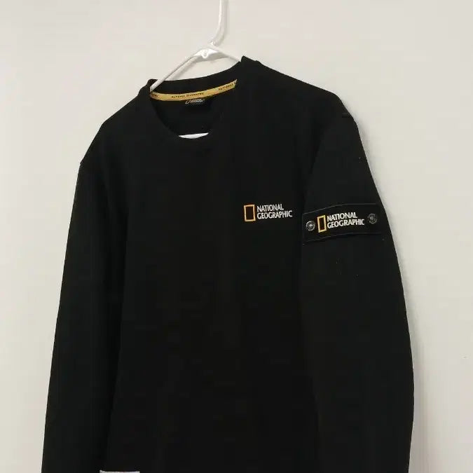 [BUNJANG] National Geographic Black Sweatshirt / 내셔널 지오그래픽 맨투맨 블랙