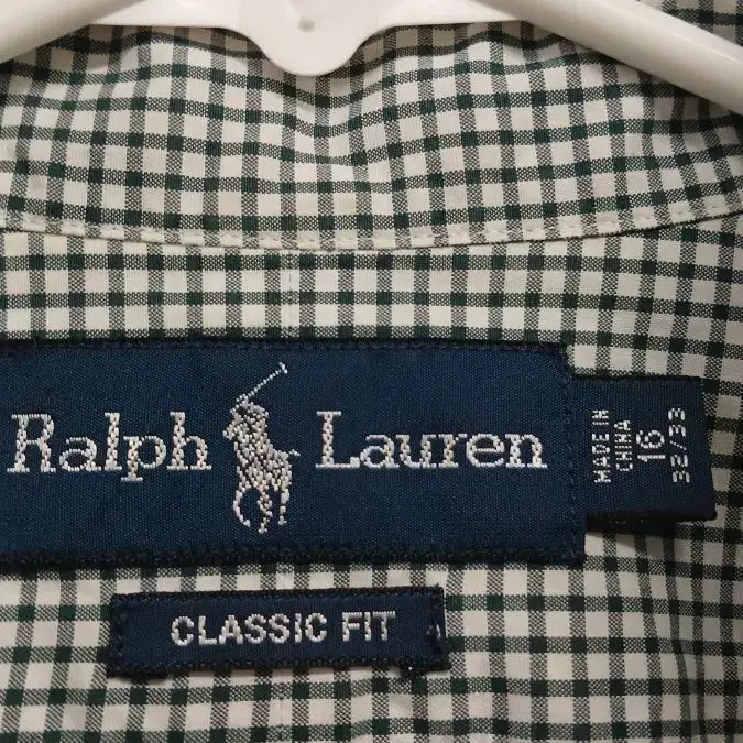[BUNJANG] Polo Ralph Lauren Classic Fit Checkered Shirt / 폴로 랄프로렌 체크 남방 클래식 핏