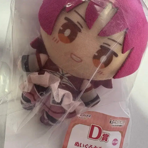 [BUNJANG] Puella Magi Madoka Magica Aniplex Kuji D Prize Kyoko Sakura Plush Mascot / 마법소녀 마도카 마기카 애니플렉스 쿠지 D상 사쿠라 쿄코 누이 마스코트