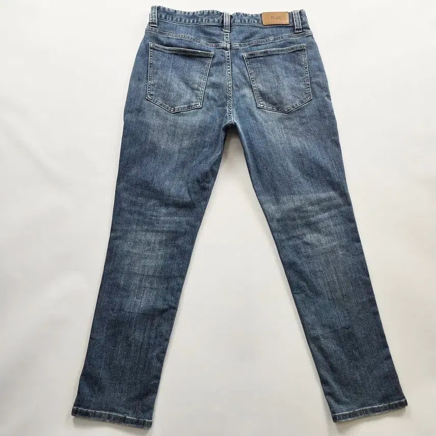 [BUNJANG] PLAC Jeans KURZ Model Tapered Fit Stretch Denim Pants Size 32 / 플랙진 청바지 스판 테이퍼드 데님팬츠 사이즈32 R6432
