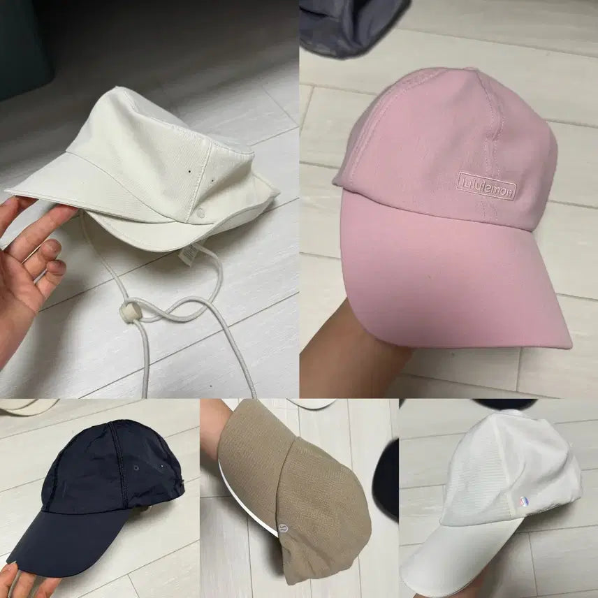 [BUNJANG] Lululemon Hat Bundle Set / 룰루레몬 모자 5개 일괄 판매