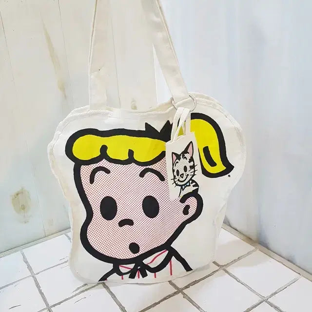 [BUNJANG] Character Eco Bag / [새상품] 캐릭터 에코백