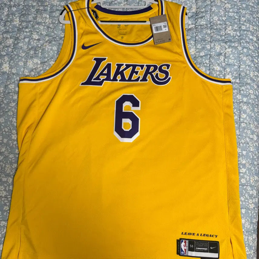 [BUNJANG] Nike LeBron James LA Lakers Icon Edition Swingman Jersey XXL / 르브론 제임스 LA 레이커스 아이콘 에디션 스윙맨 (새제품/택포함)