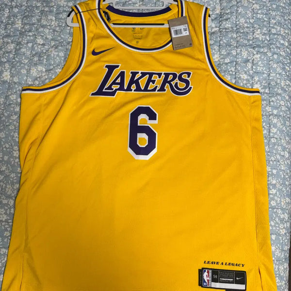 [BUNJANG] Nike LeBron James LA Lakers Icon Edition Swingman Jersey XXL / 르브론 제임스 LA 레이커스 아이콘 에디션 스윙맨 (새제품/택포함)