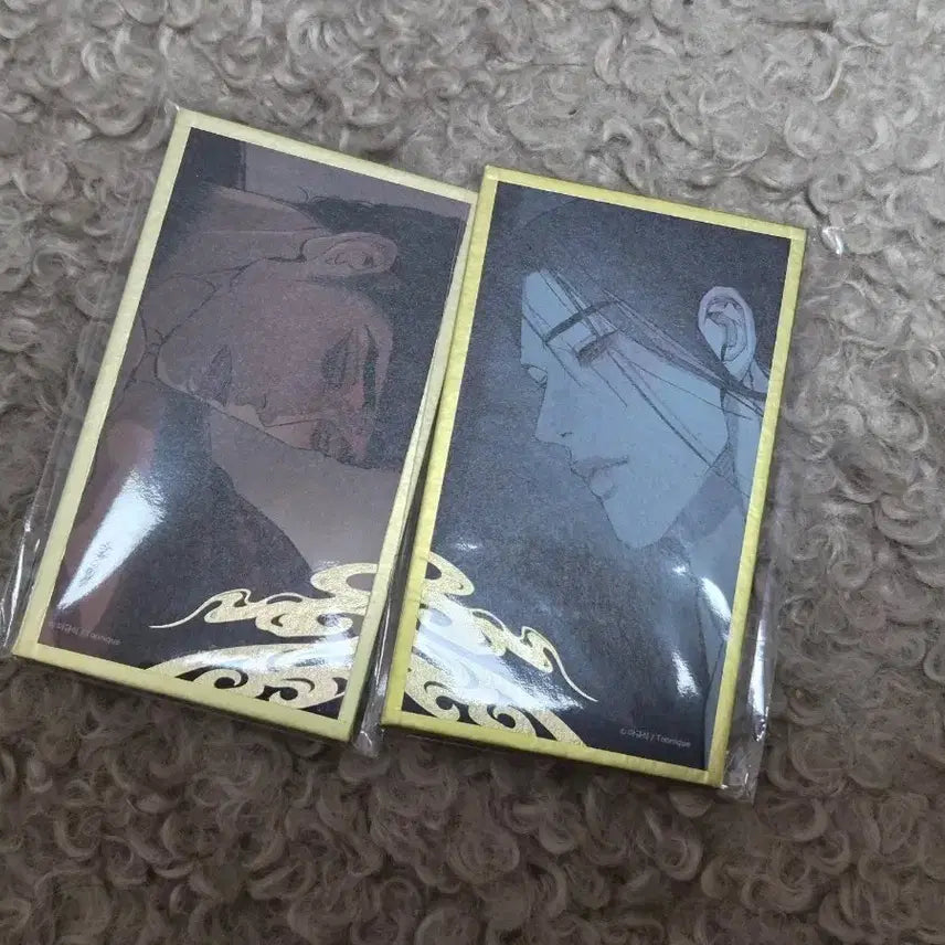 [BUNJANG] Yeonui Girok Illustration Card Set (2 Types) Bundle / 연의기록 일러스트 카드 색지 2종 일괄