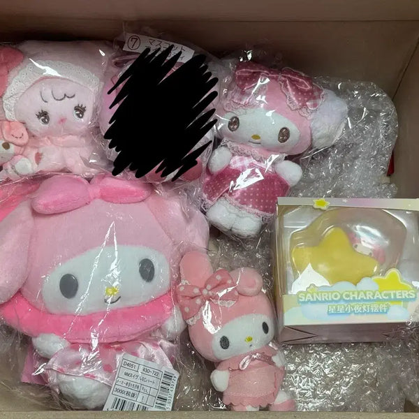 [BUNJANG] My Melody Plush Bundle Set / (급처)마이멜로디 인형 일괄
