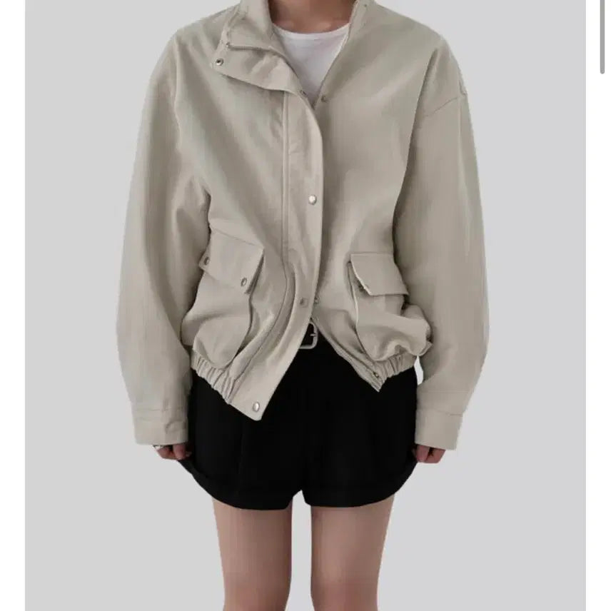 [BUNJANG] Zigzag Autumn Twilly Jumper Beige / [단종 상품, 원가 12] 어텀 트윌리점퍼 베이지 지그재그