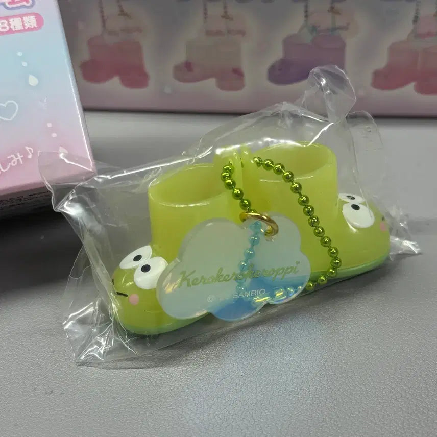 [BUNJANG] Sanrio Keroppi Rain Boot Keychain / 산리오 케로피 장화 레인부츠 키링