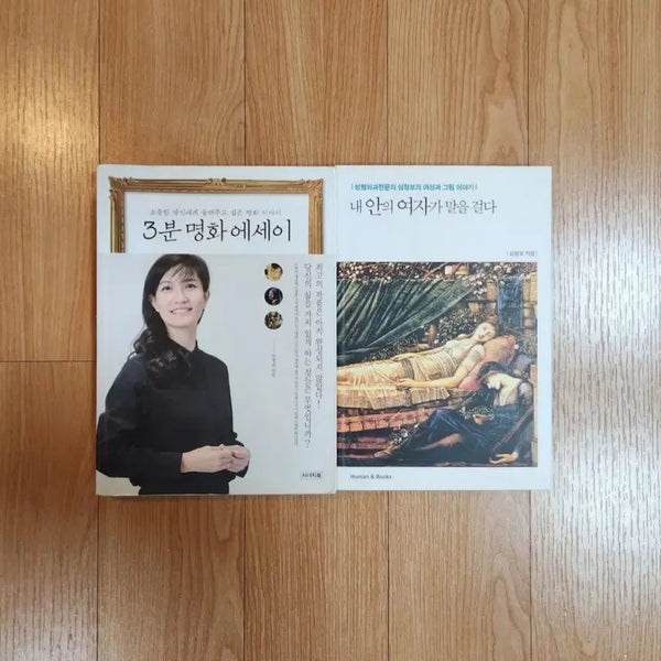 [BUNJANG] Famous Art Essay Collection: 2 Books (Includes New Book) / 새책 포함) 명화 소개 에세이 2권