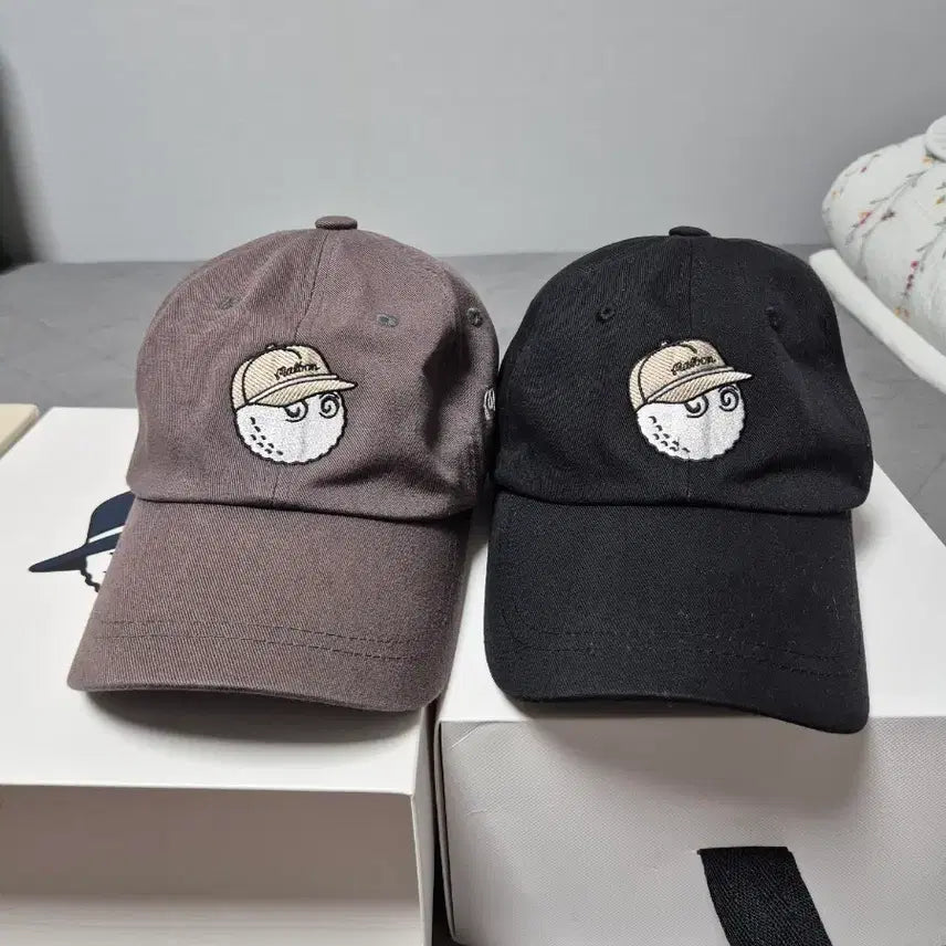 [BUNJANG] Malbon Golf Hat Set (Brown, Black) / (58) 말본 모자 일괄판매