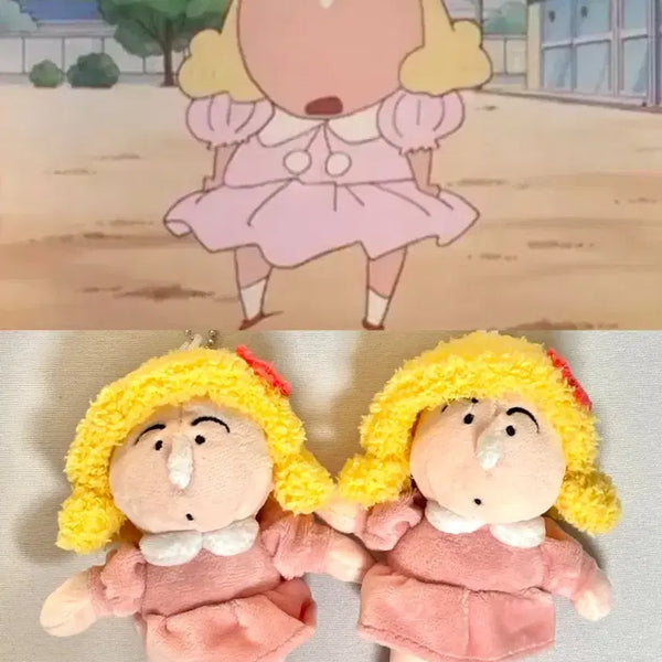 [BUNJANG] Crayon Shin-chan Megu-chan Princess Dress-Up Doll Keychain / 짱구는못말려 맹구 공주 여장 인형 키링 (새상품)