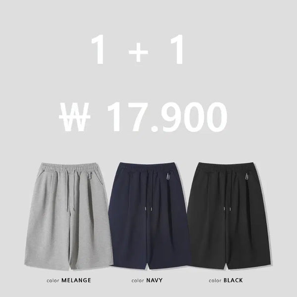[BUNJANG] Bermuda Pocket Shorts (3 Colors) / 새상품 1+1 ) 버뮤다 합포 포켓 반바지 (3color)