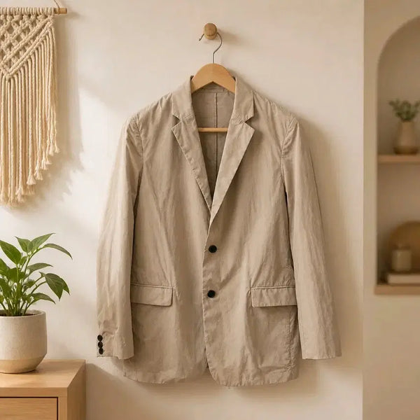 [BUNJANG] Theory Lightweight Tailored Jacket Beige Size 38 / 띠어리 Theory  경량 테일러드 자켓 38사이즈