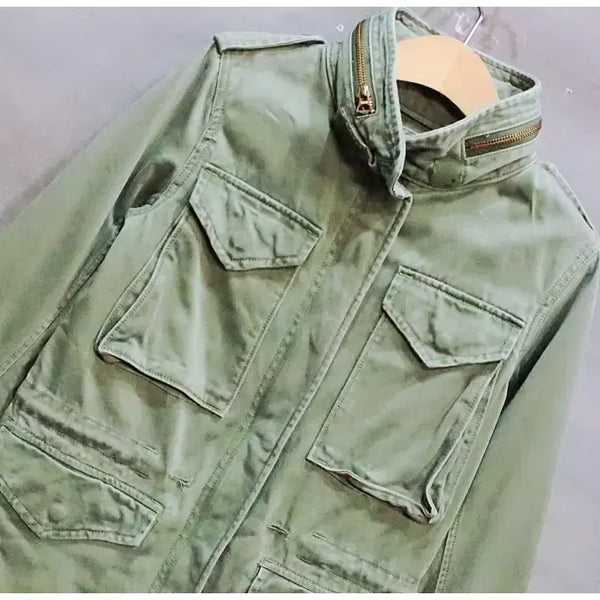 [BUNJANG] Denim & Supply M-65 Field Jacket with Beads (Women's XXS) / 데님앤서플라이 비즈 장식 M-65 필드 자켓 (여성XXS)