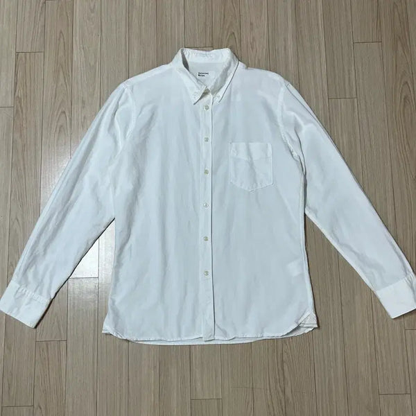 [BUNJANG] Universal Works White Cotton Shirt / 유니버셜 웍스 화이트 셔츠