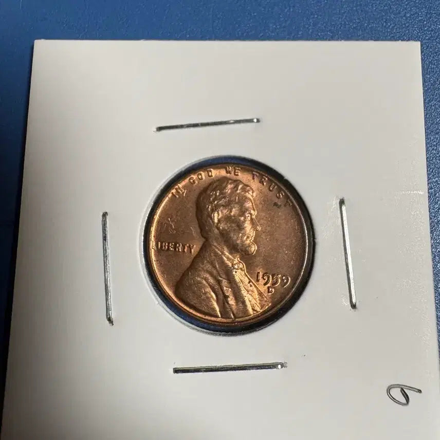 [BUNJANG] 1959 Lincoln Cent Coin / 완미사용 1959년 링컨 센트 코인 #6