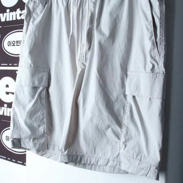 [BUNJANG] H&M Cargo Banding Poly Pants Shorts (M-XL) / (M-XL) 에이치앤엠 반바지 팬츠 카고 밴딩 폴리-P10527