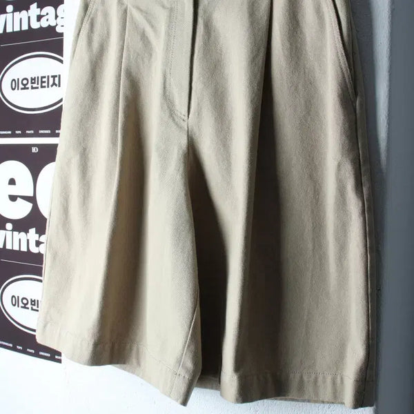 [BUNJANG] Nothing Written Bermuda Chino Pants / W(M) 낫띵리튼 반바지 팬츠 새상품 버뮤다 원턱 치노-P10532
