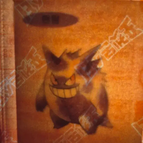 [BUNJANG] Pokemon Artwork Panthome Sticker / 포켓몬 아트워크 띠부씰 팬텀